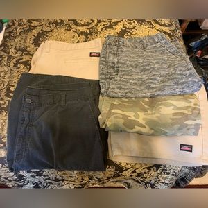Men’s size 38 Dickies Shorts Bundle 5 pairs GUC